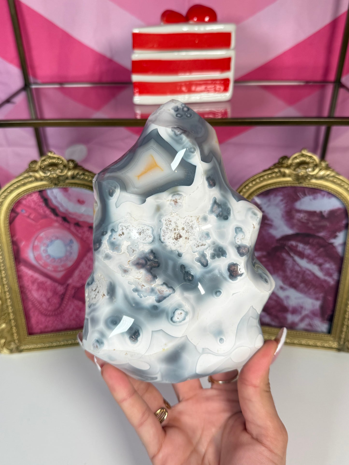 Orca Agate Flame (147v)