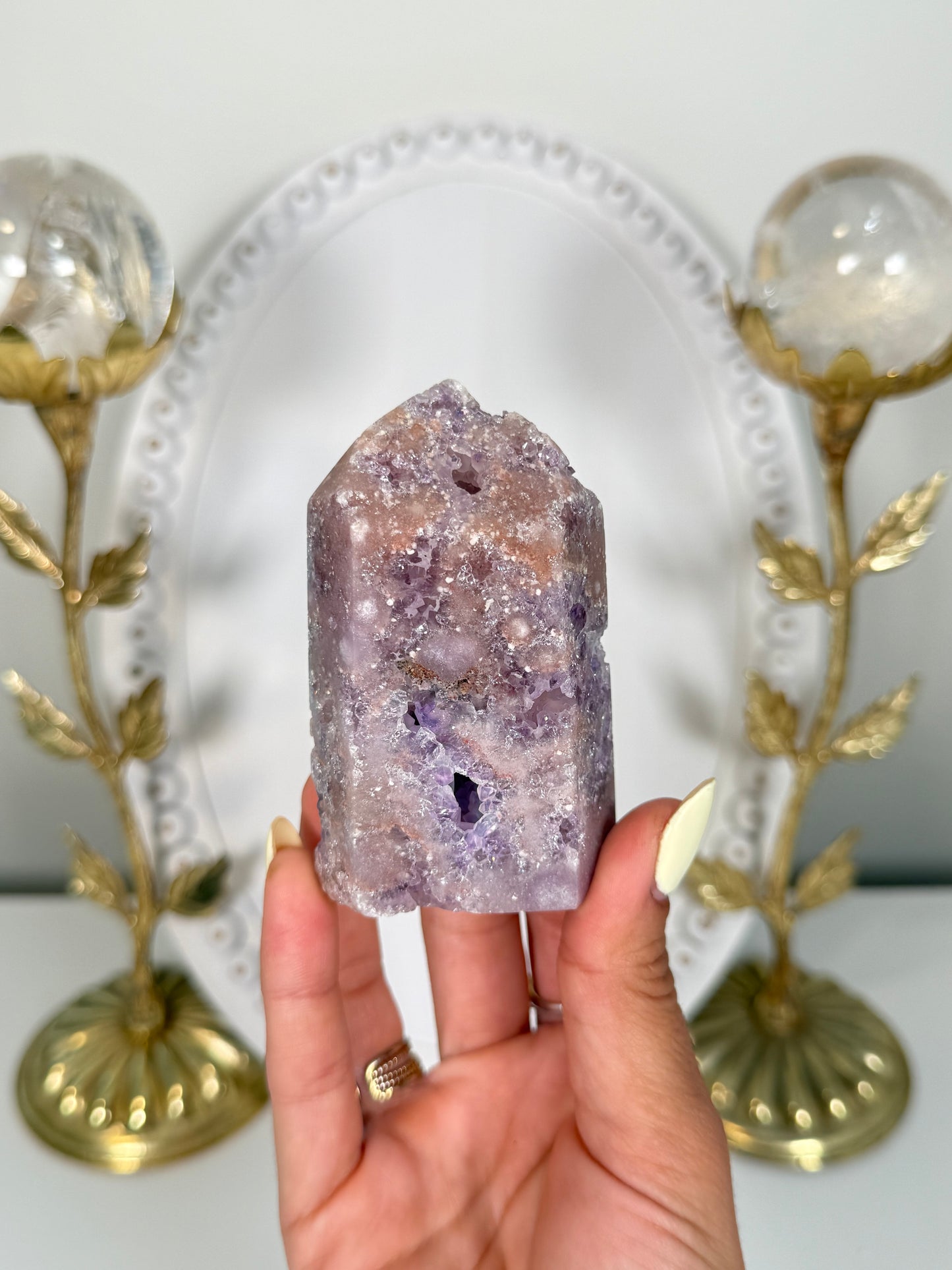 Pink Amethyst Tower (61i)