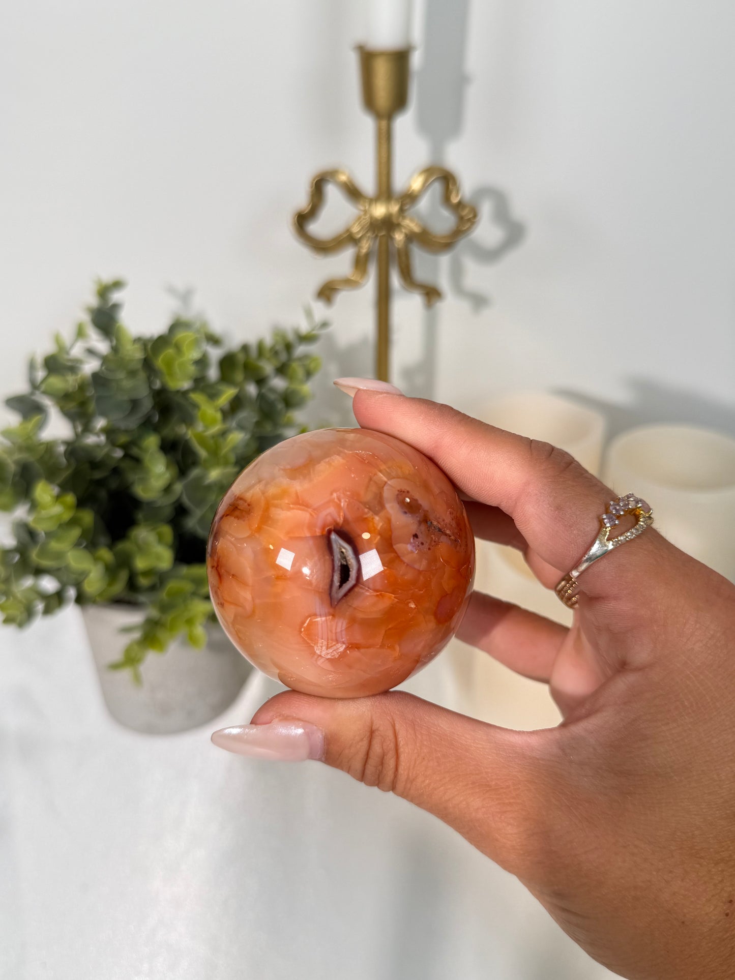 Carnelian Sphere (24r)