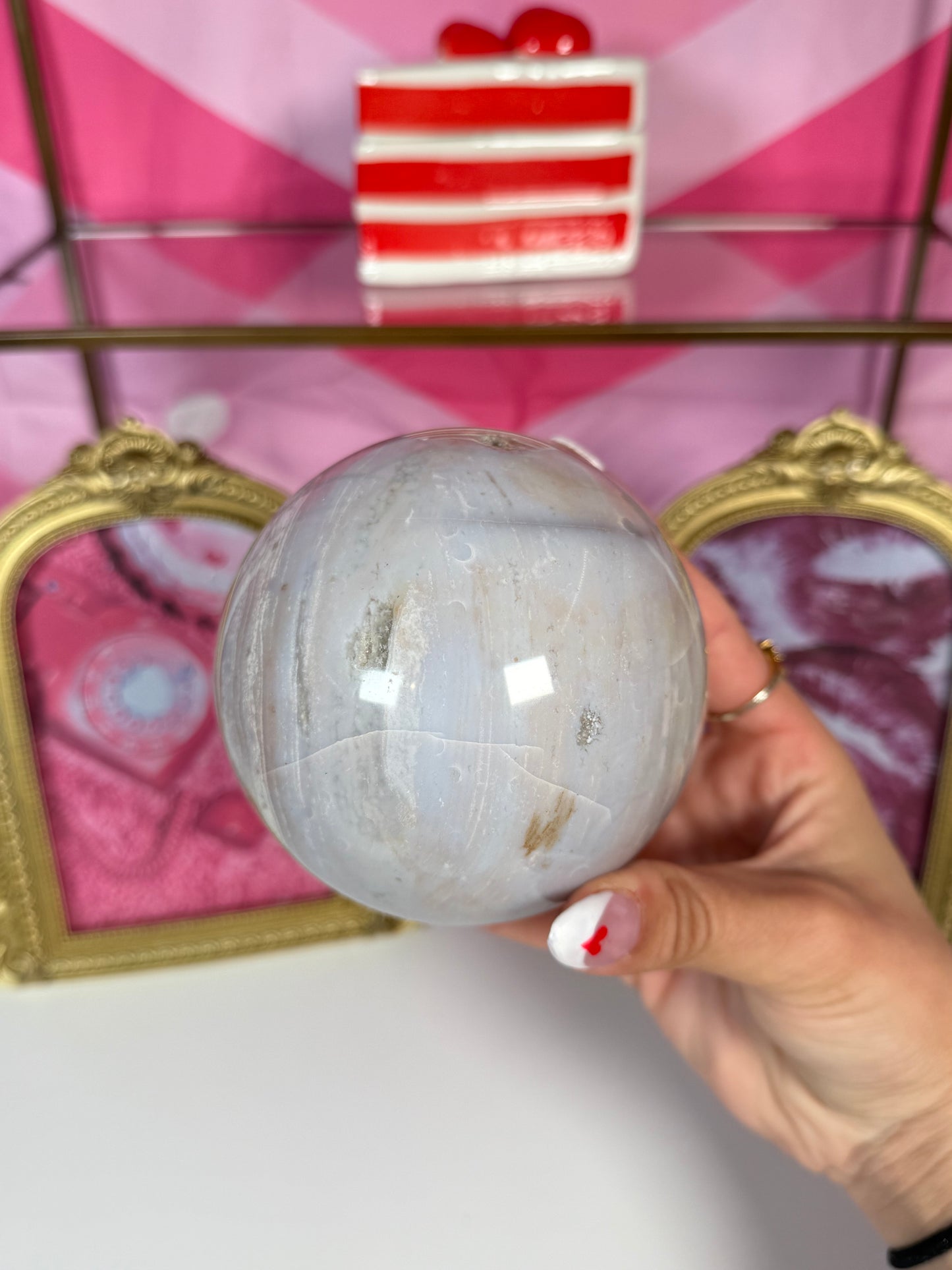 Sea Jasper Sphere (97)
