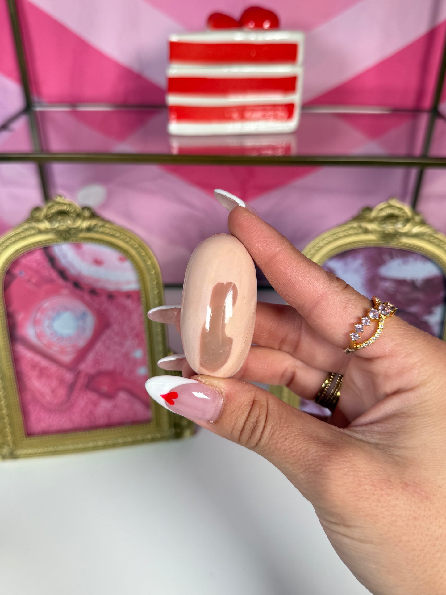 Pink Opal Shiva (57v)