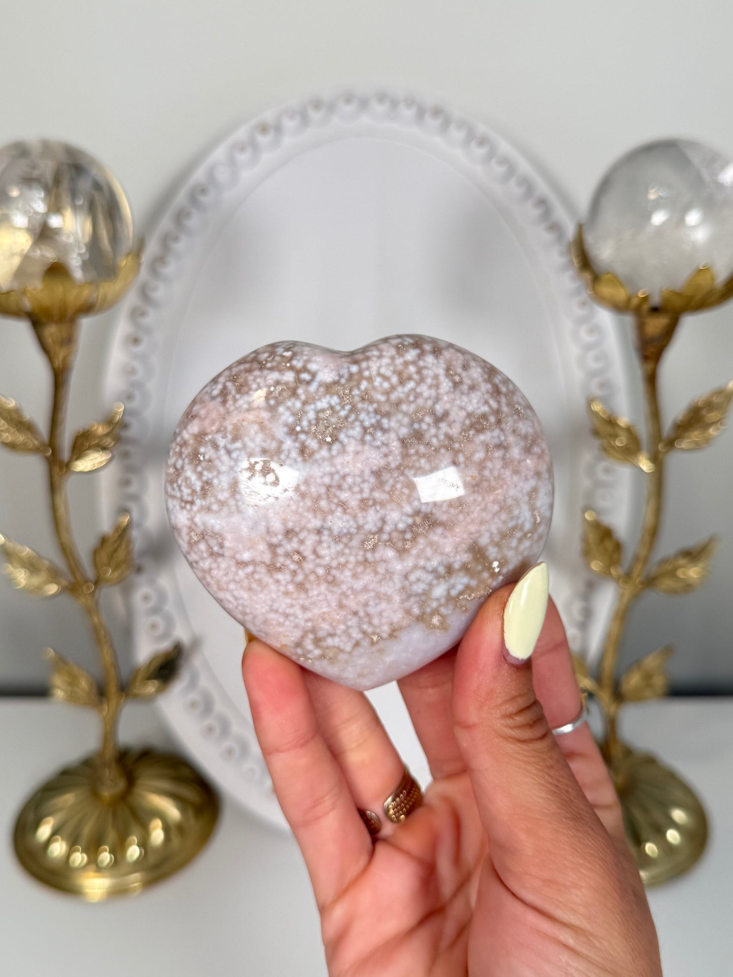 Sea Jasper Heart (29Q)
