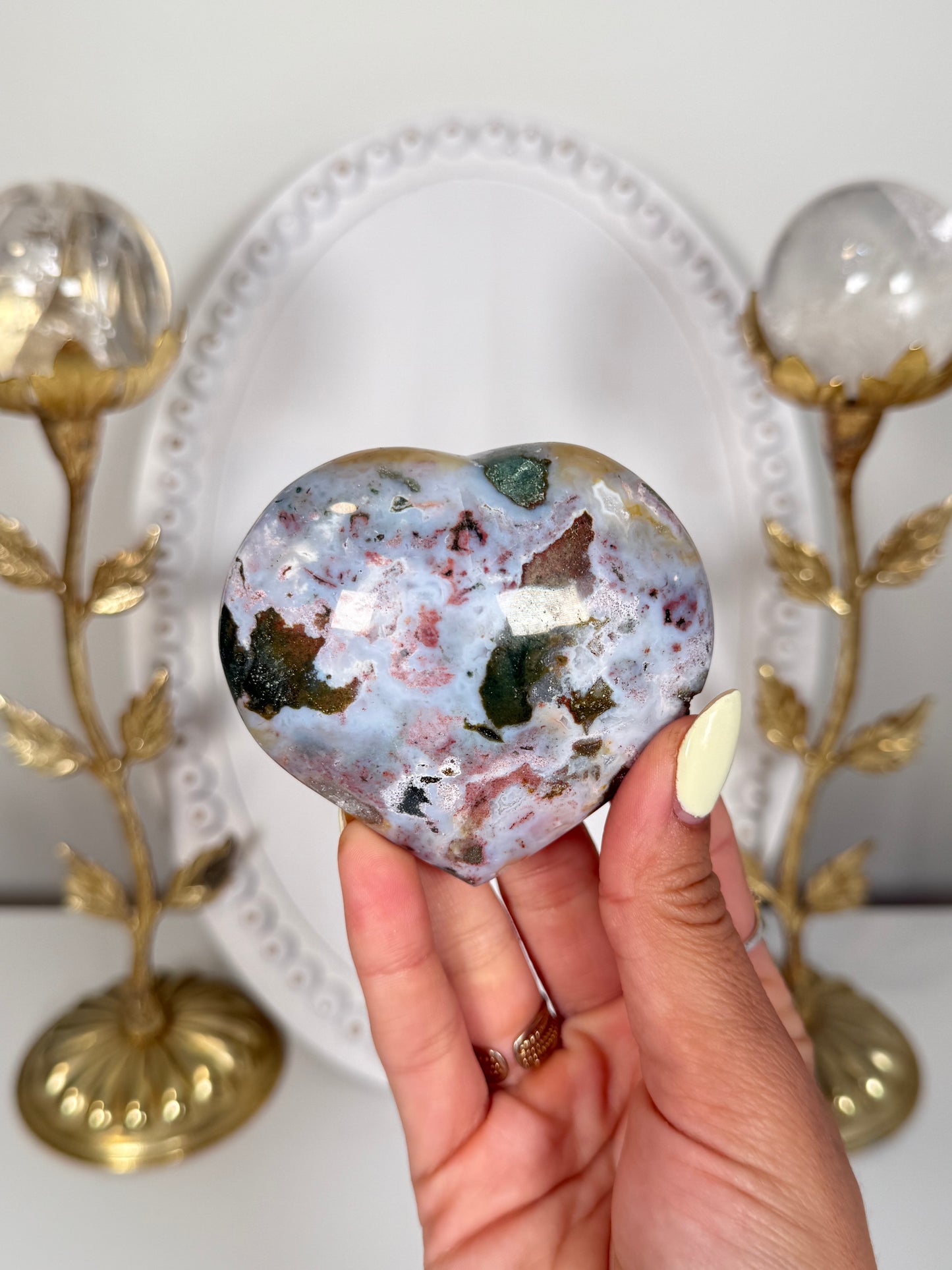 Sea Jasper Heart (23s)