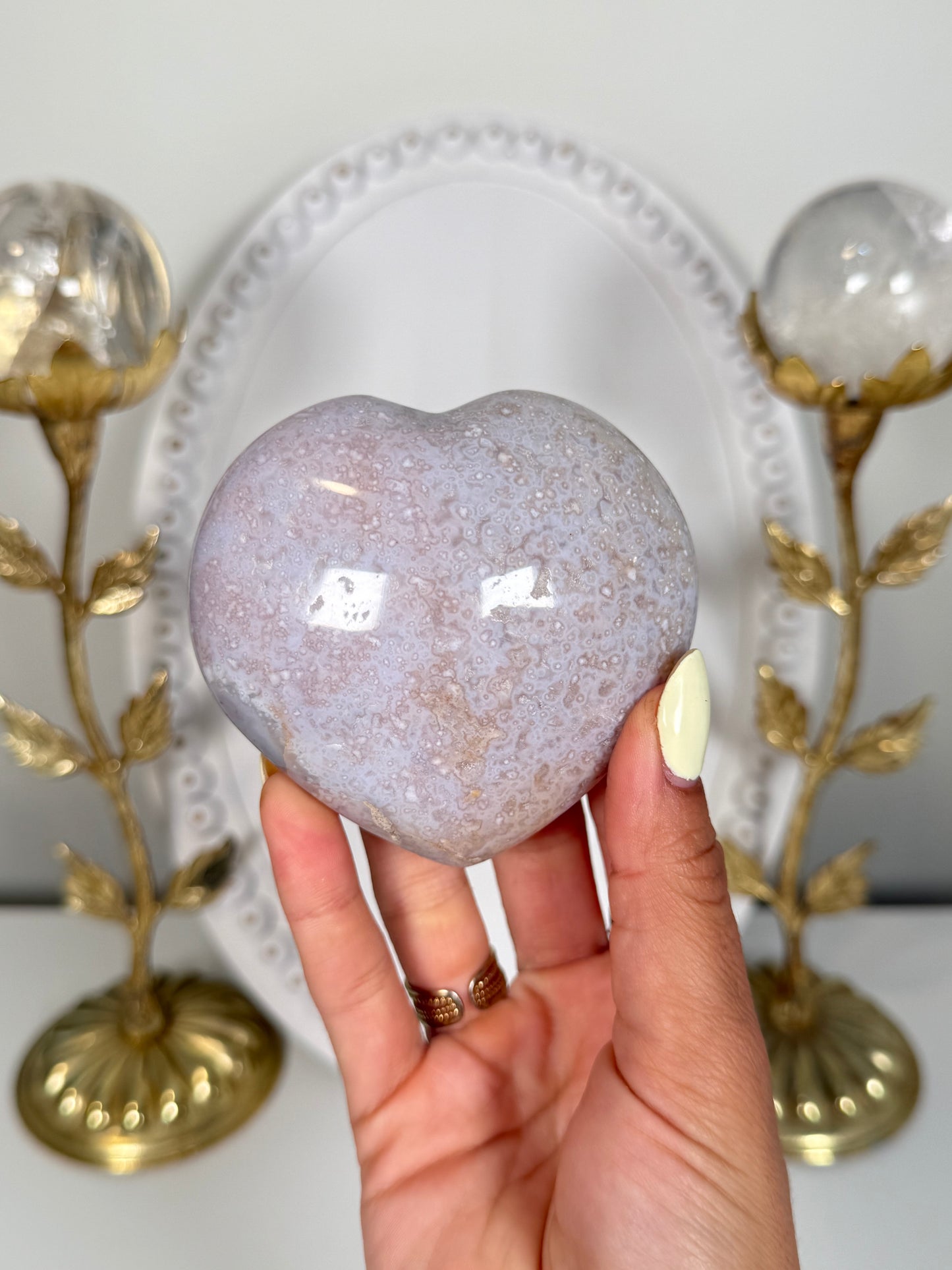 Sea Jasper Heart (36b)