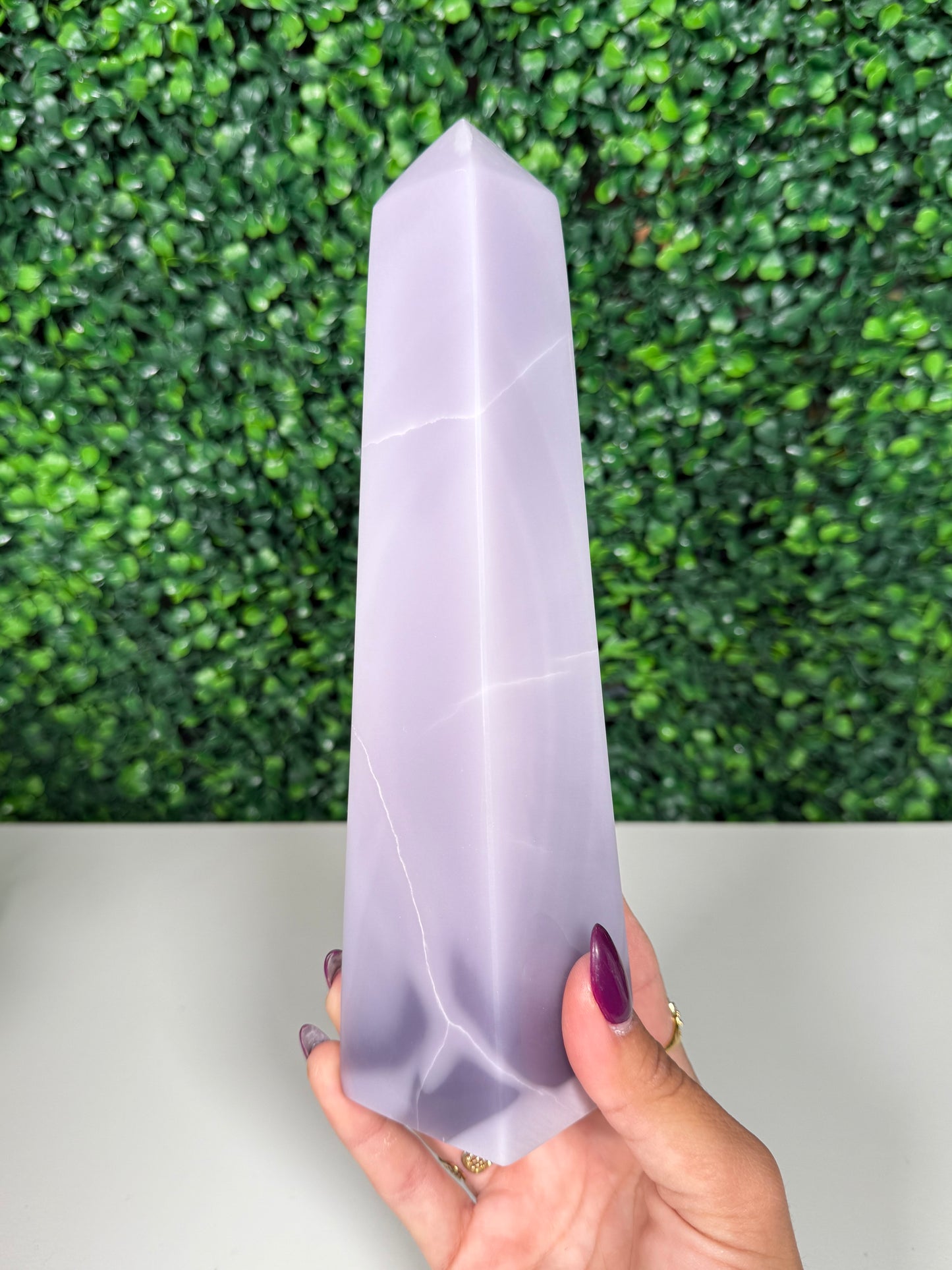Lavender Fluorite Tower (190)