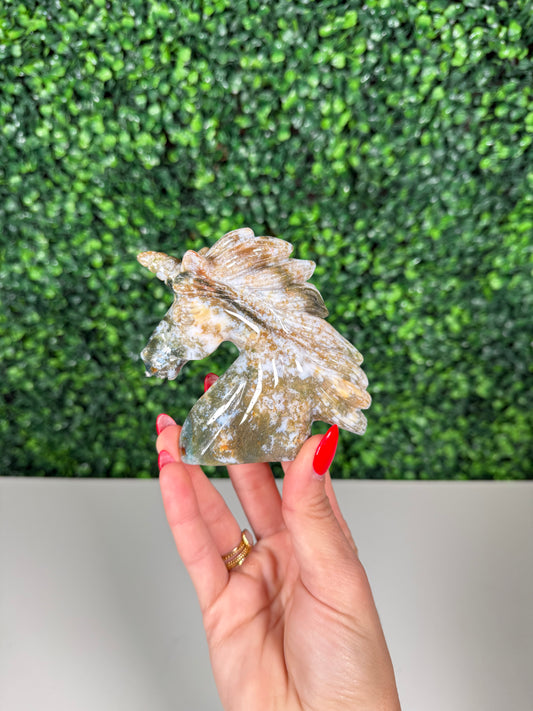 Sea Jasper Unicorn (58w)