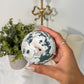 Moss Agate Sphere (69v)