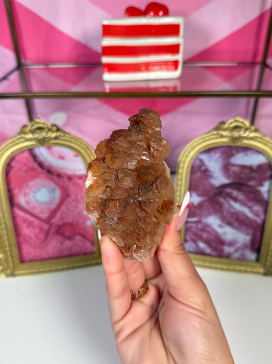 Sunset Benz Calcite with Pyrite (117f)