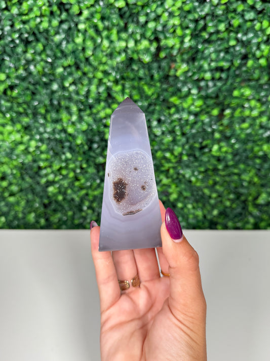 Druzy Agate Tower (45L)