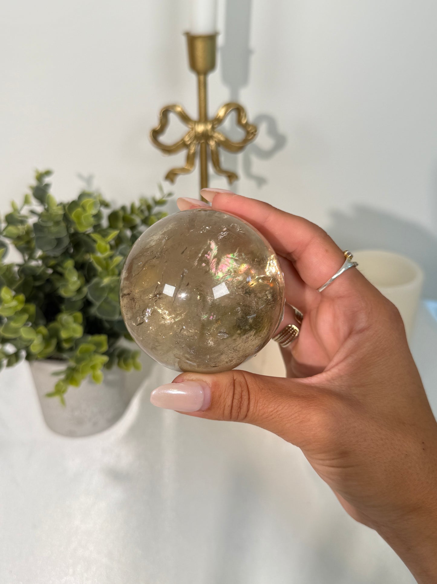 Citrine Sphere (244)