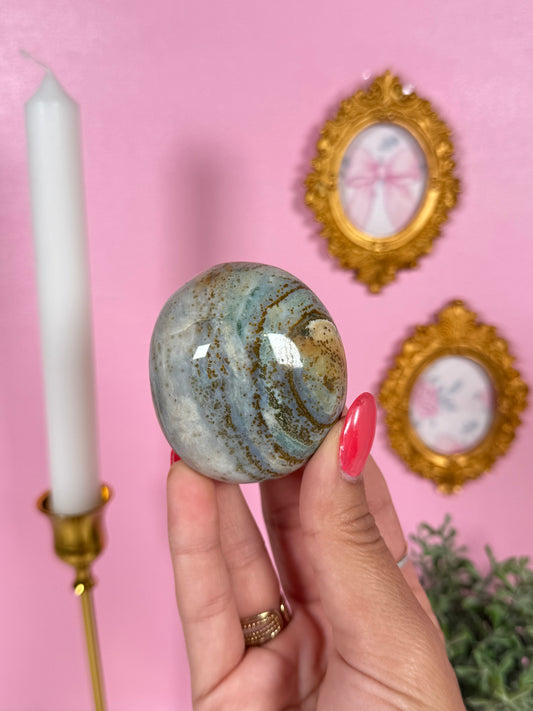 Orbicular Jasper Palmstone (18e)