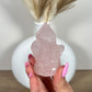 Rose Quartz Crystal Carving (28i)