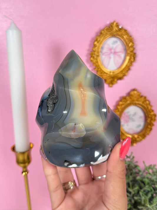 Orca Agate Flame (57f)