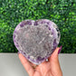 Rainbow Amethyst Heart (103f)