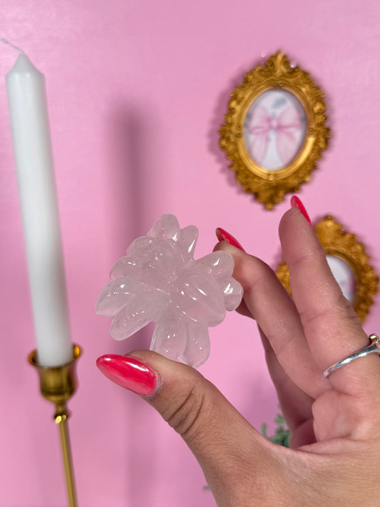 Rose Quartz Spider (26a)