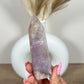 Pink Amethyst Flower Agate Tower (11* Chipped)