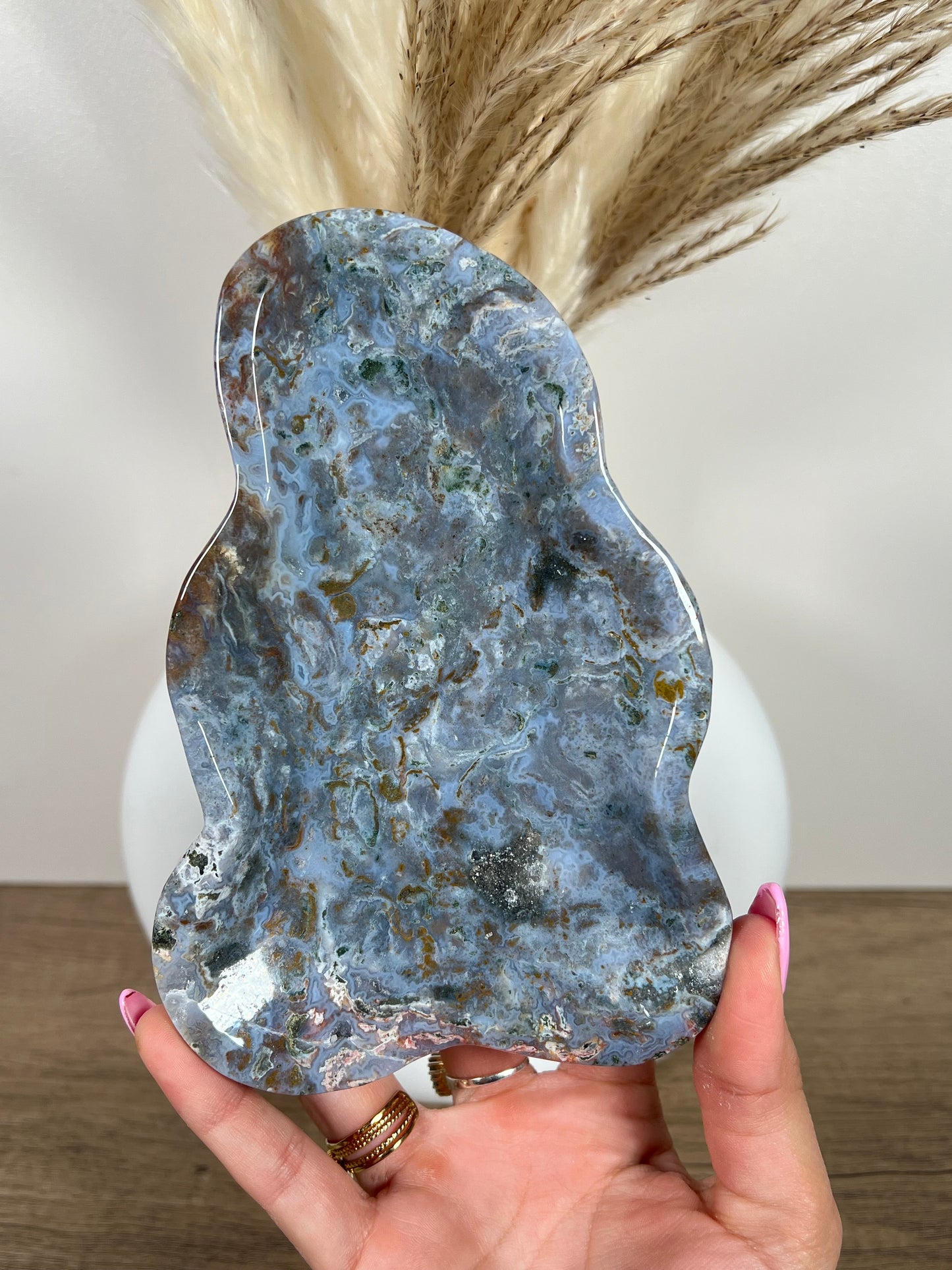 Sea Jasper Bowl (74b)