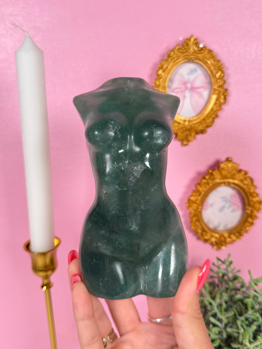 Fluorite Goddess Body (110d)