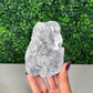 Blue Chalcedony with Apophyllite Cutbase (84o)