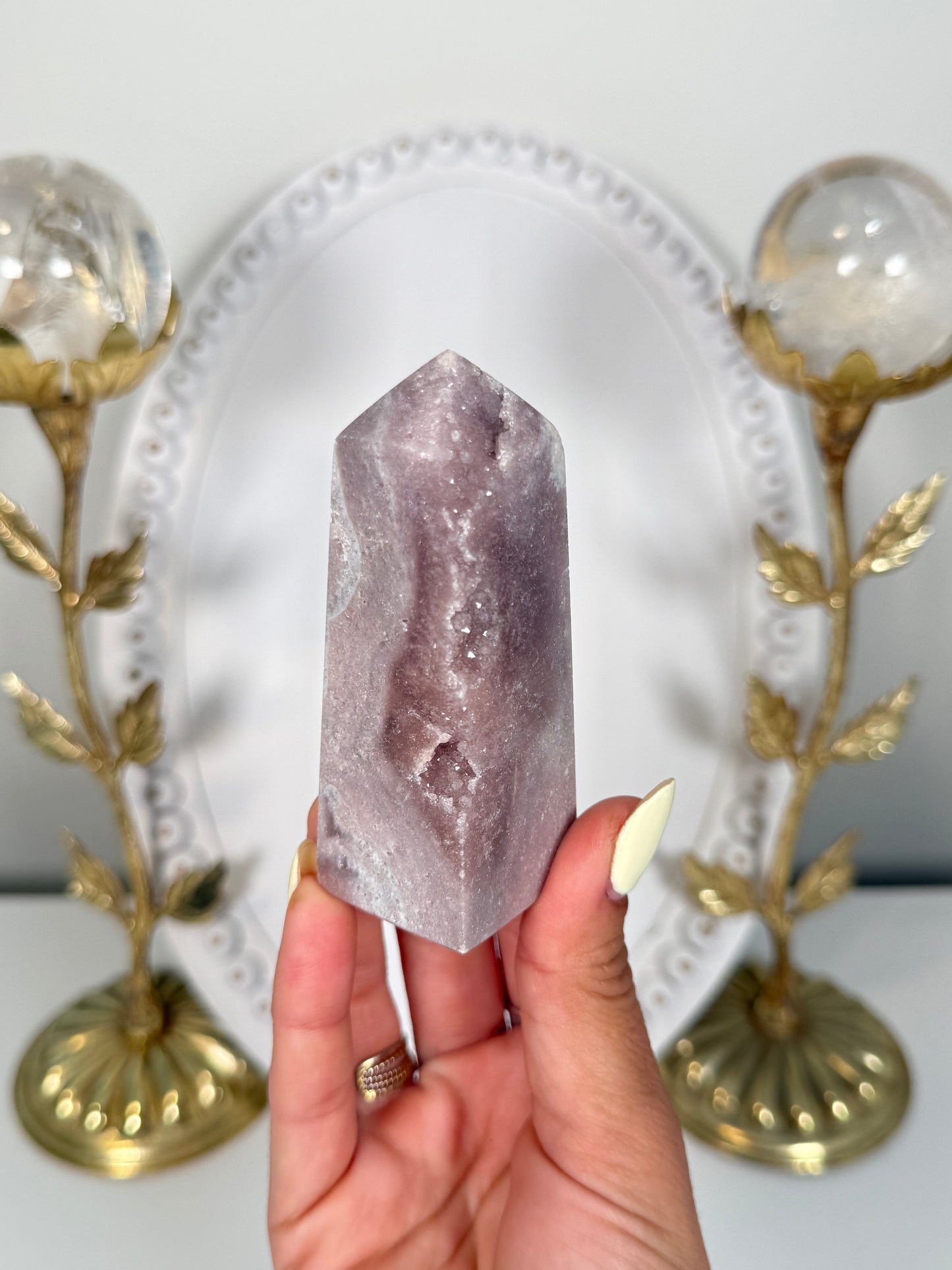 Pink Amethyst Tower (41e)