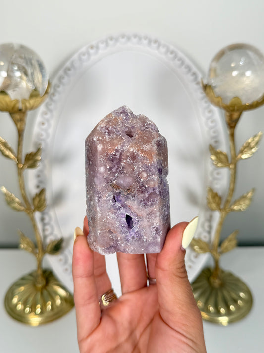 Pink Amethyst Tower (61i)