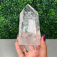 Clear Quartz Tower (84c)
