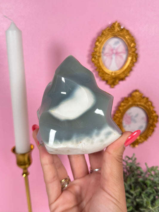 Orca Agate Flame (40r)
