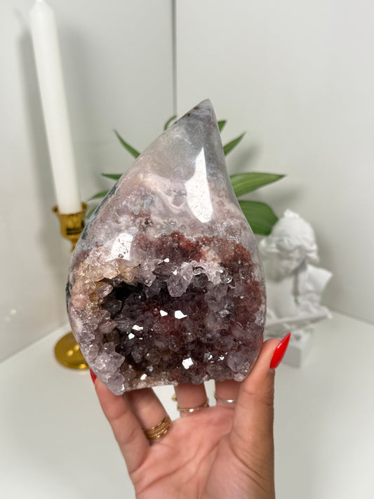 Pink Amethyst Flame (263)