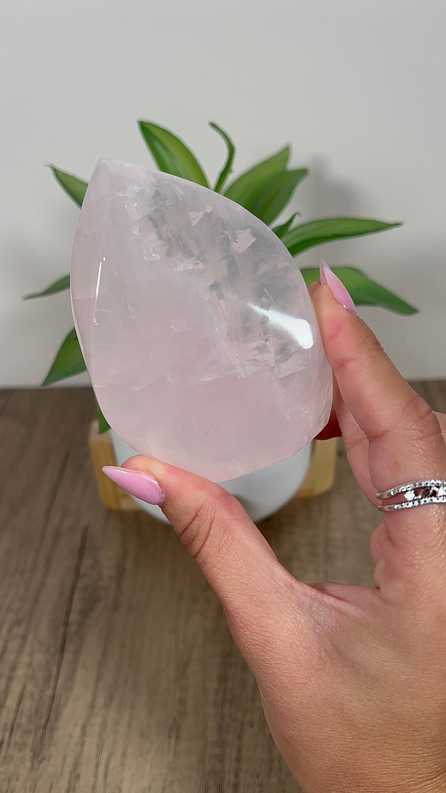 Rose Quartz Flame from Brazil (49)