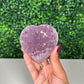 Rainbow Amethyst Heart (63e)
