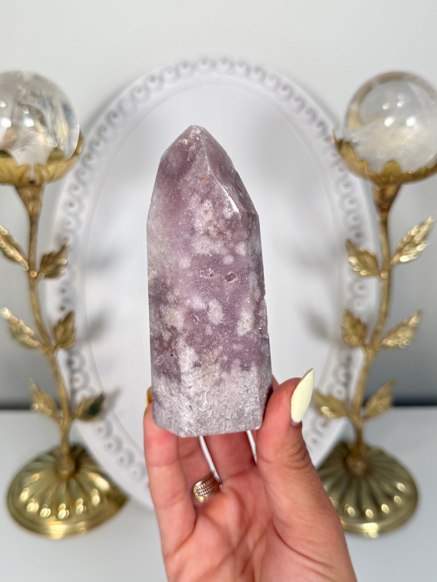 Pink Amethyst Tower (64w)