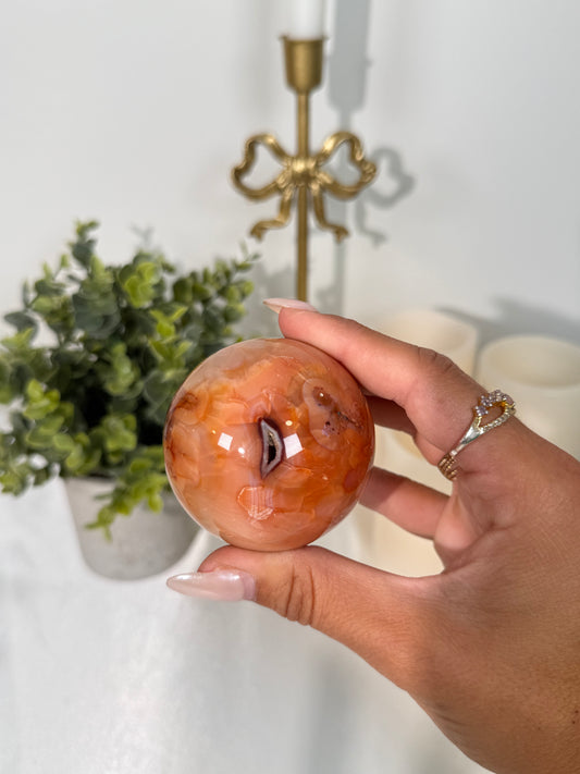 Carnelian Sphere (24r)