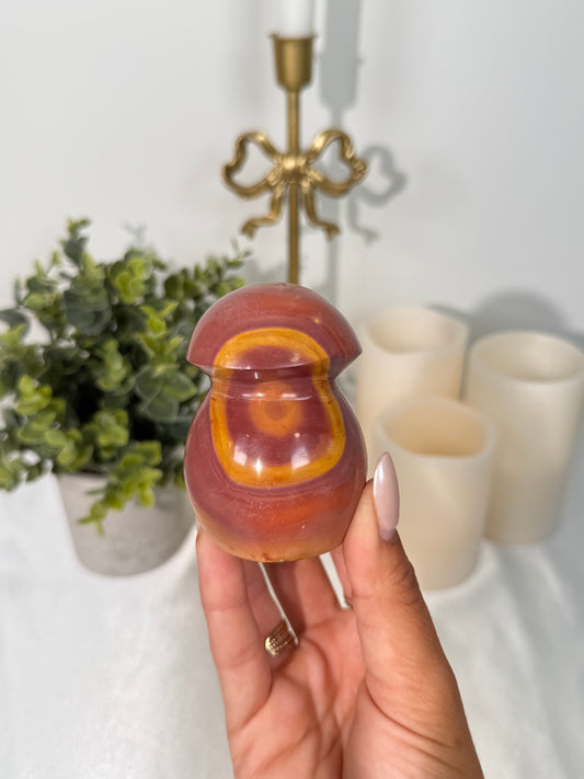 Polychrome Jasper Mushroom (24c)