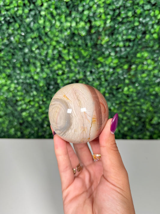 Polychrome Jasper Sphere (38t)