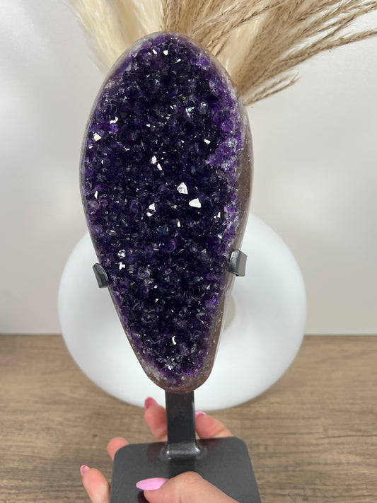 HQ Uruguayan Amethyst on Stand (240)