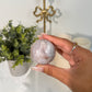Flower Agate Sphere (30a)