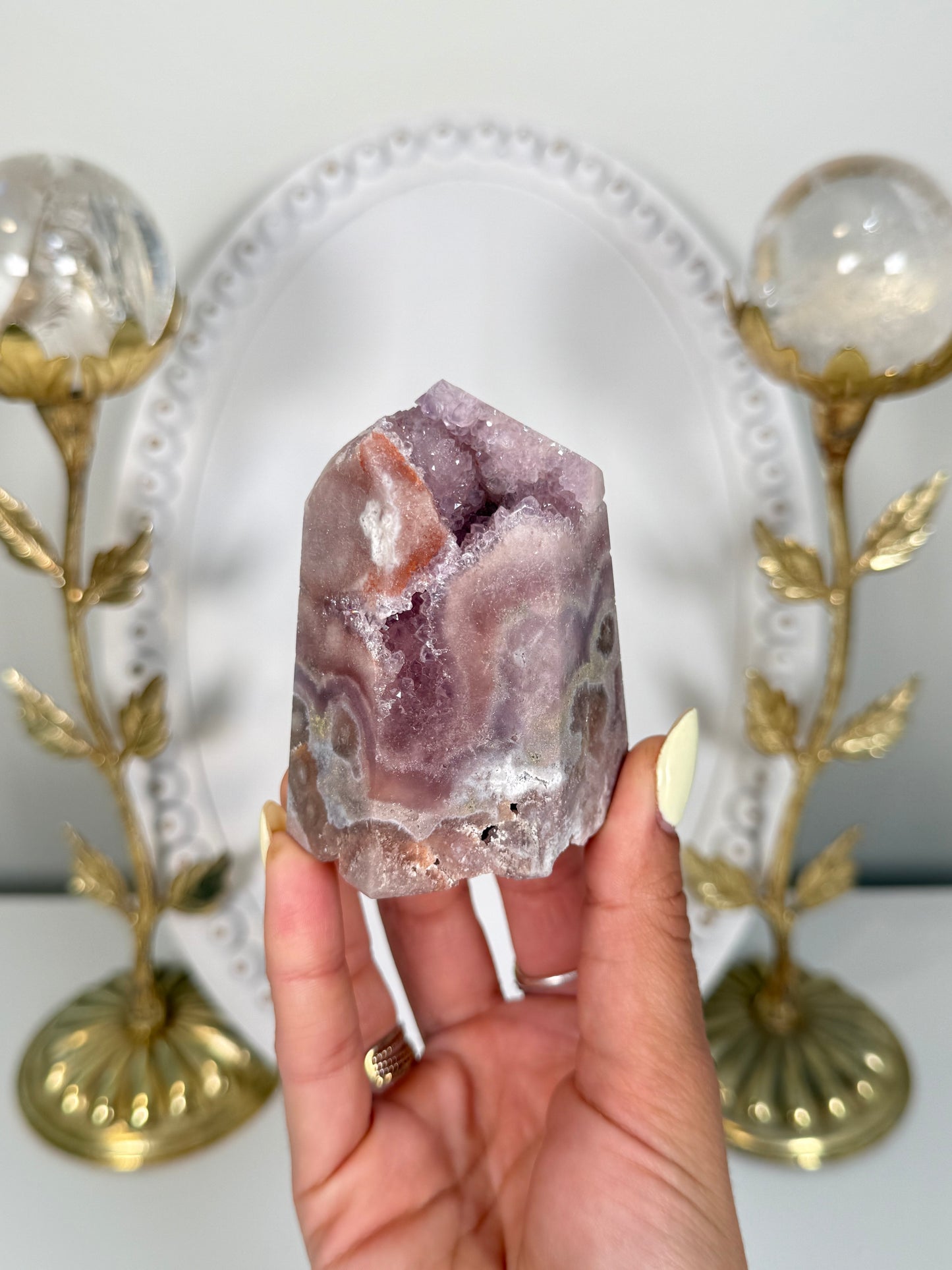 Pink Amethyst Tower (72c)