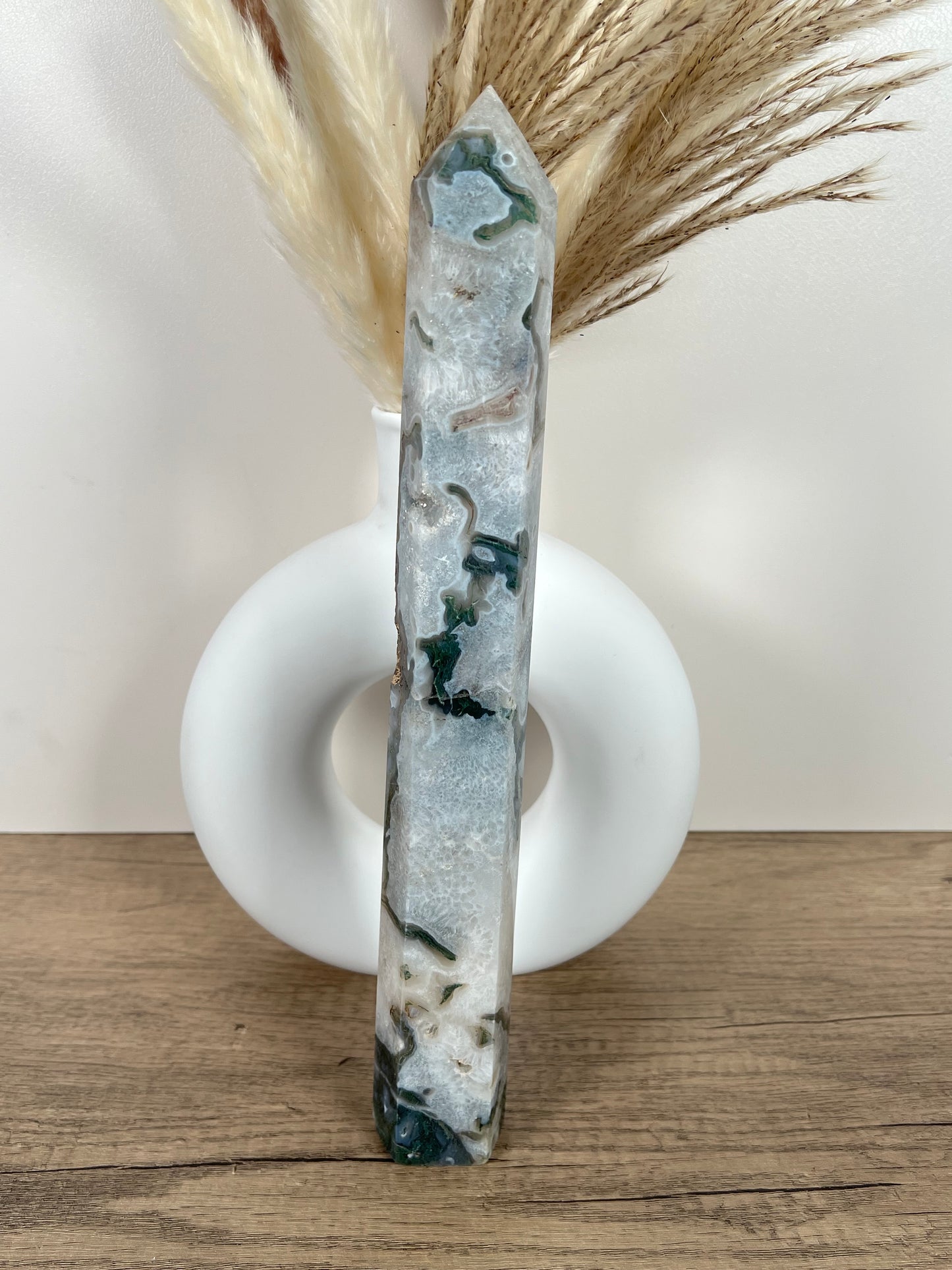 Huge Moss Agate Tower (63)