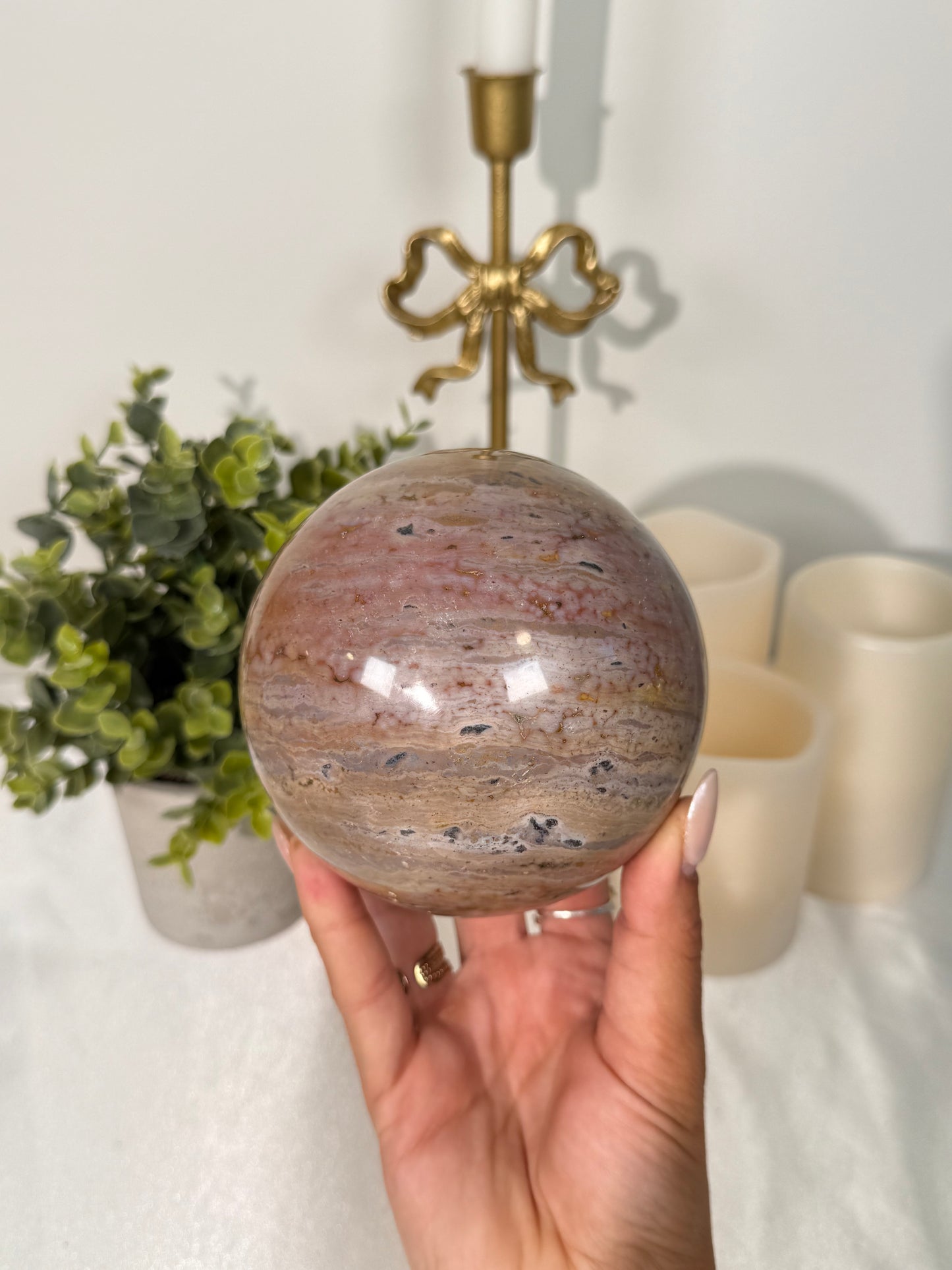 Sea Jasper Sphere (144y)