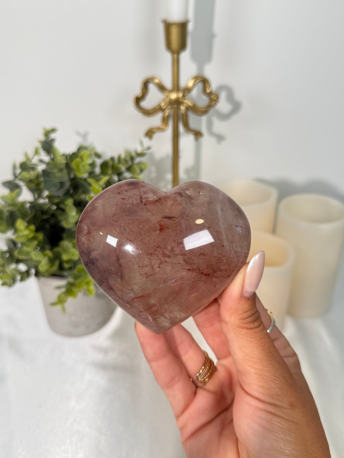 Fire Quartz Heart (32v)
