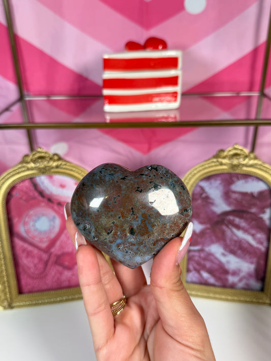 Sea Jasper Heart (15n)