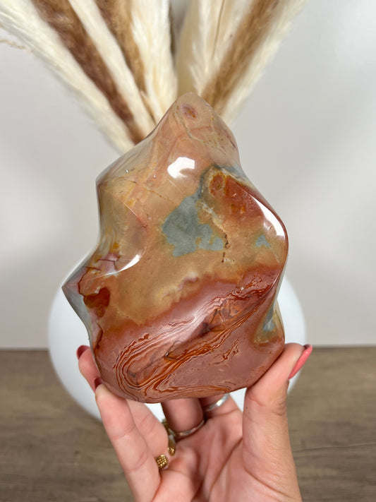 Polychrome Jasper Flame (65)