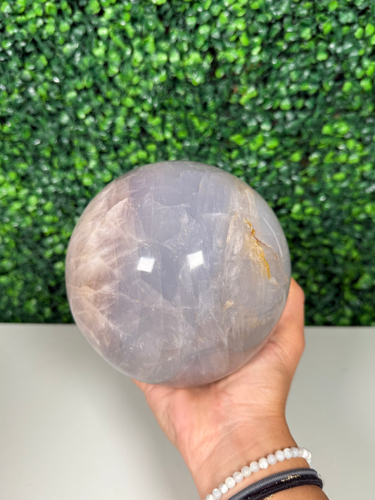 Lavender Rose Quartz Sphere (347)