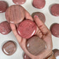 Pink Petrified Wood Flat Stone