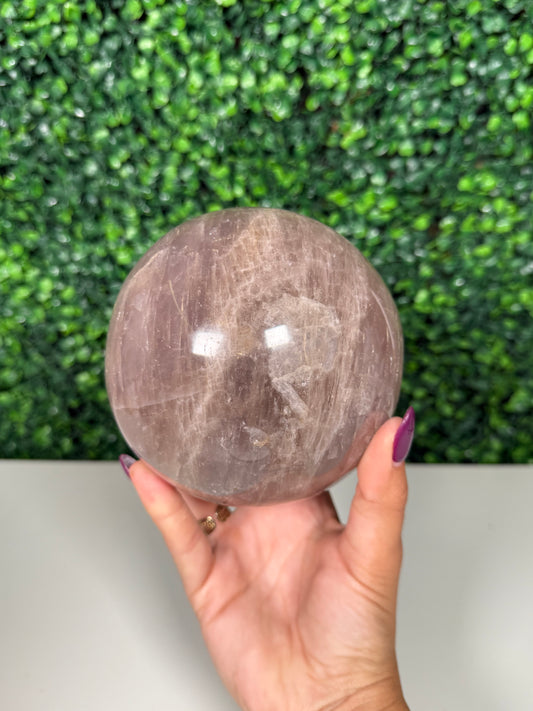 Lavender Rose Quartz Sphere (194)