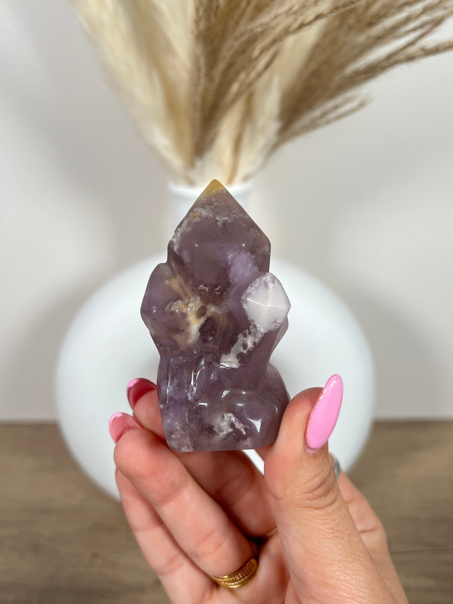 Fluorite Crystal Carving (26e)