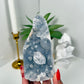 Apophyllite on Blue Chalcedony Cutbase (103b)