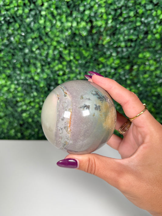Polychrome Jasper Sphere (70h)