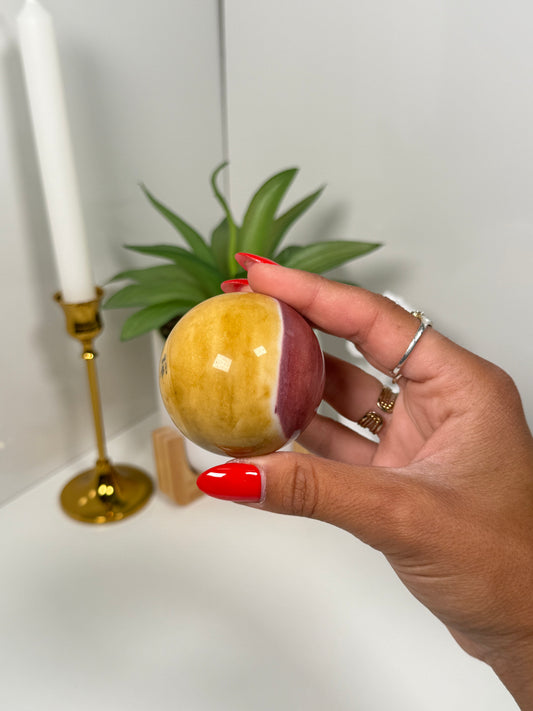 Mookaite sphere (31)