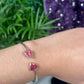 Thulite Bangle Bracelet (49e)